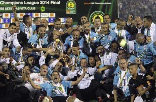 l'U.S.S Setif vainqueur de la Ligue des champions d'Afrique 2014