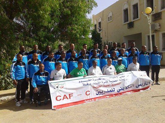 Stage des entraineurs CAF "C"