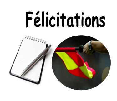 Liste des arbitres admis au concours