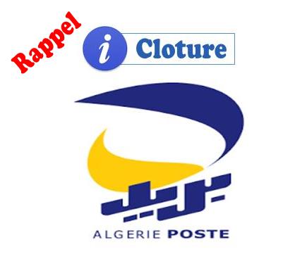 RAPPEL - Cloture Compte CCP