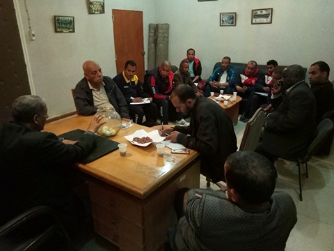 Réunion de travail entre la DTRA et les DTWA's : Ouargla le 23/11/2015