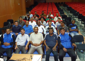 Stage des arbitres et arbitres assistants
