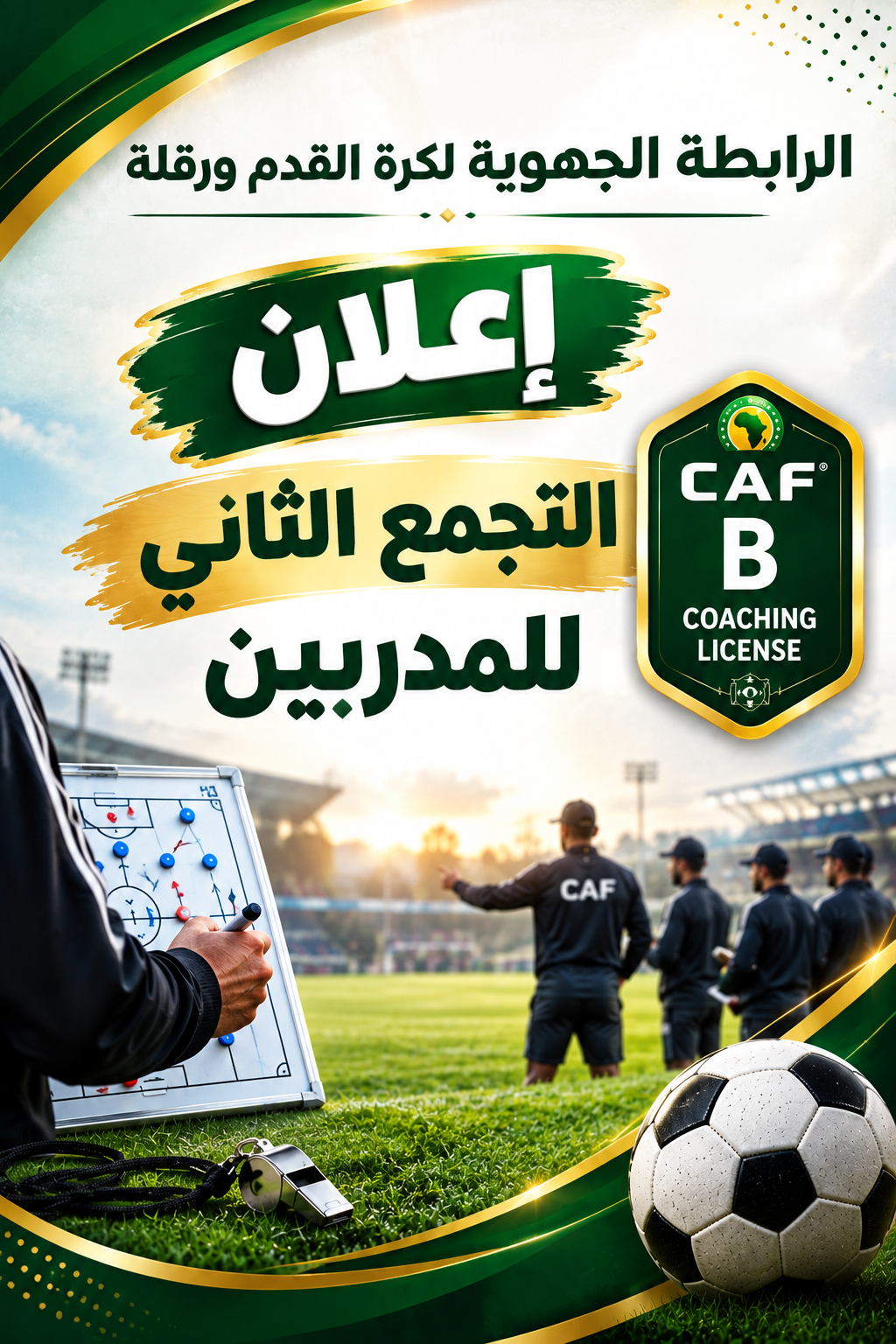 تربص المدربين CAB B التجمع الثاني 