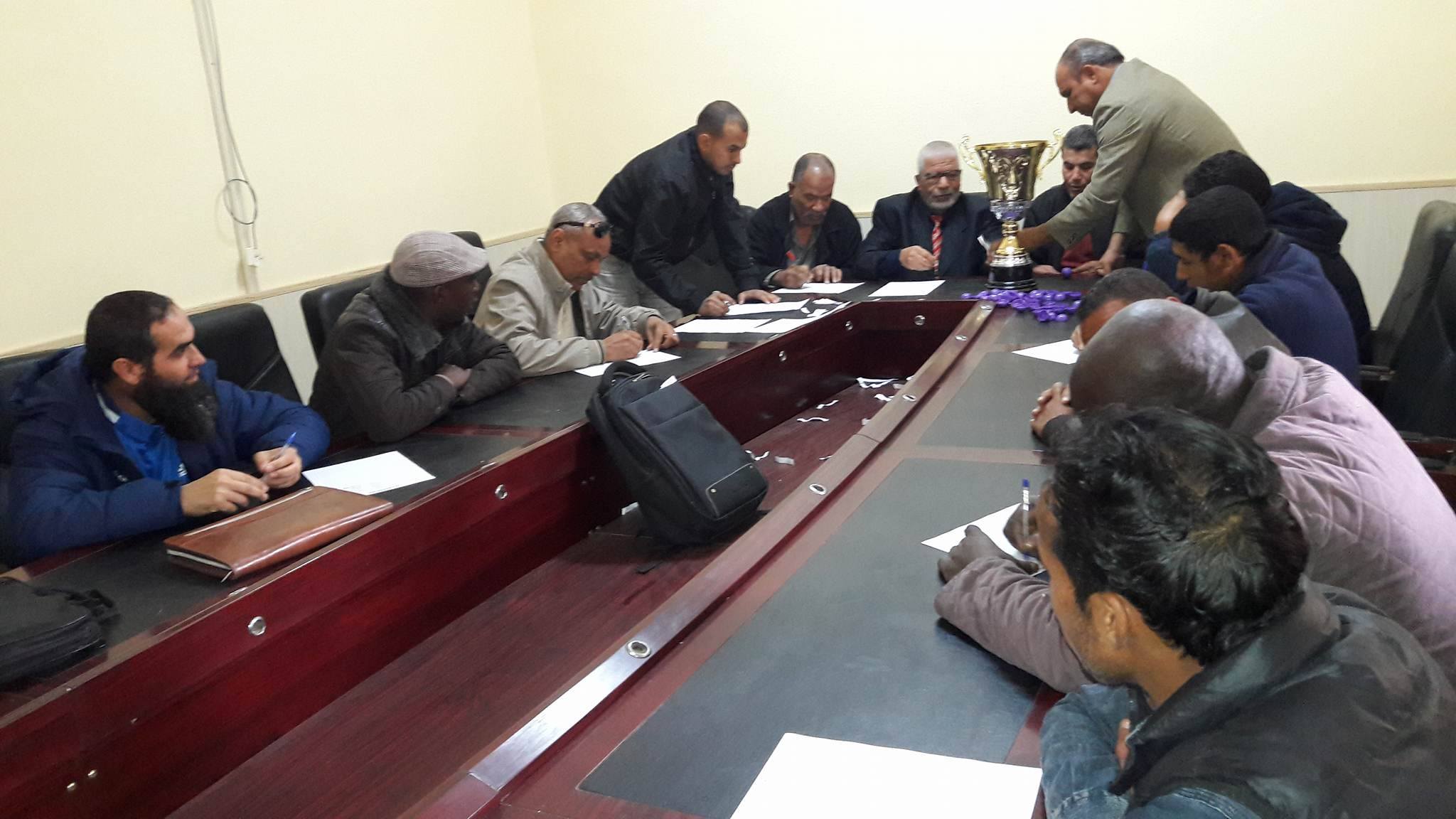 قرعة الدور الثاني صنف أصاغر  - أشبال