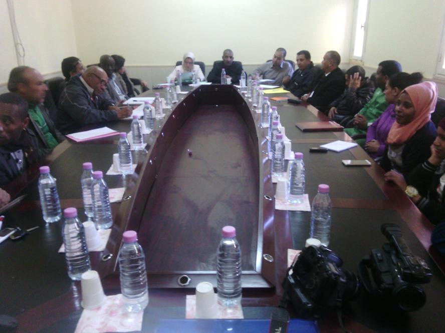 إفتتاح الاجتماع التنظيمي لمهرجان كرة القدم النسوية من 06 إلى 15 سنة