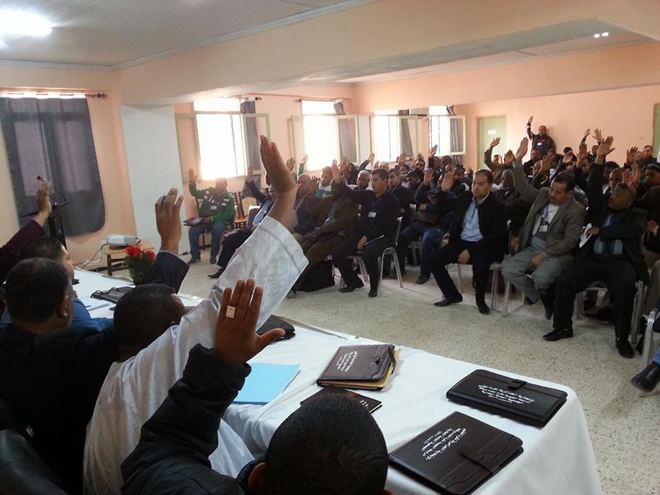 بيان مساندة باسم أعضاء الجمعية العامة للرابطة الجهوية لكرة القدم بورقلة