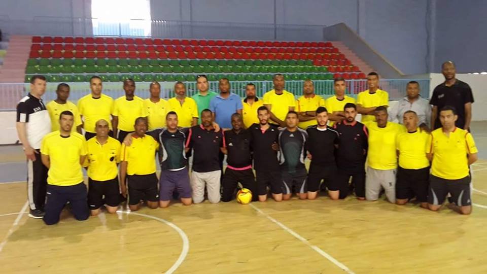 اختتام تربص الحكام داخل القاعة دفعة الحكم المرحوم " رمضان لحرش