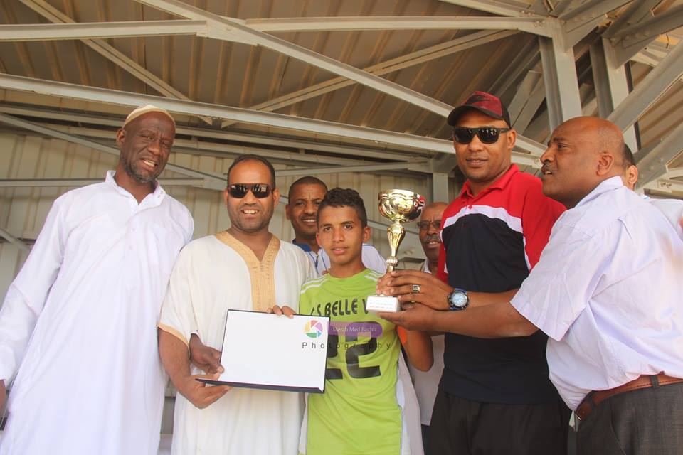 تهنئة نادي حي المنظر الجميل فئة أقل من 15 سنة