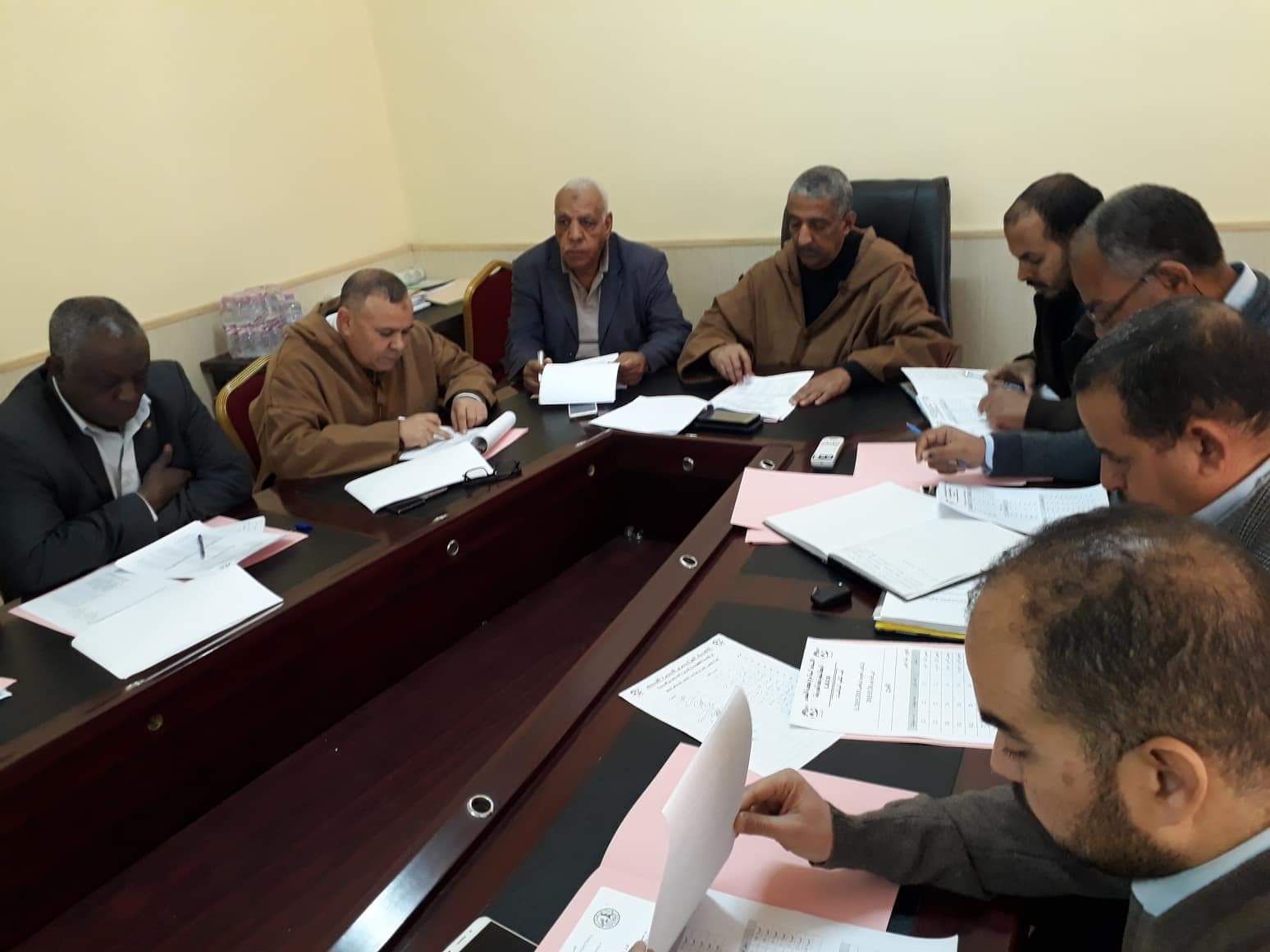 اجتماع مكتب الرابطة 