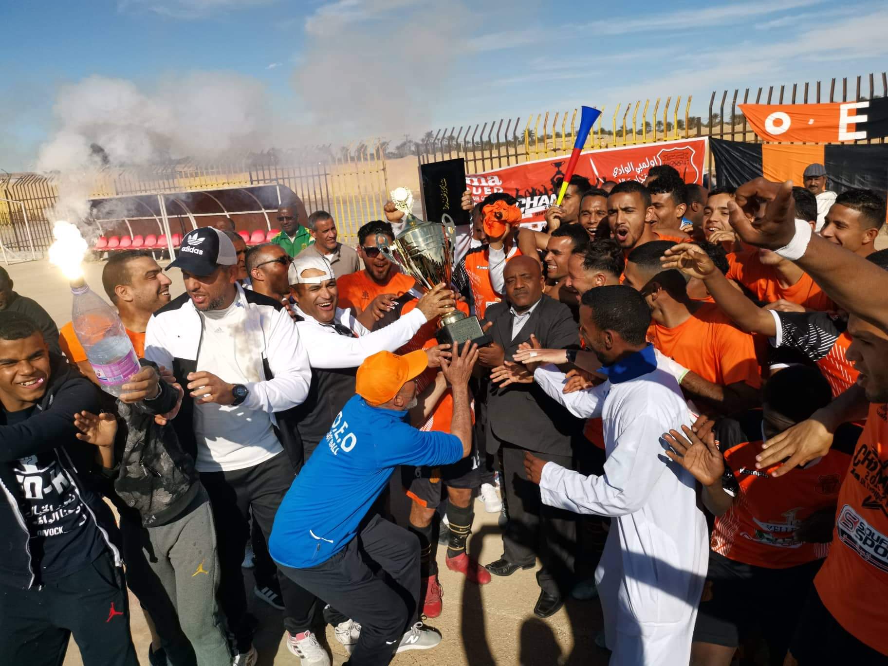 أولمبي الوادي بطل القسم الجهوي الثاني " أ "