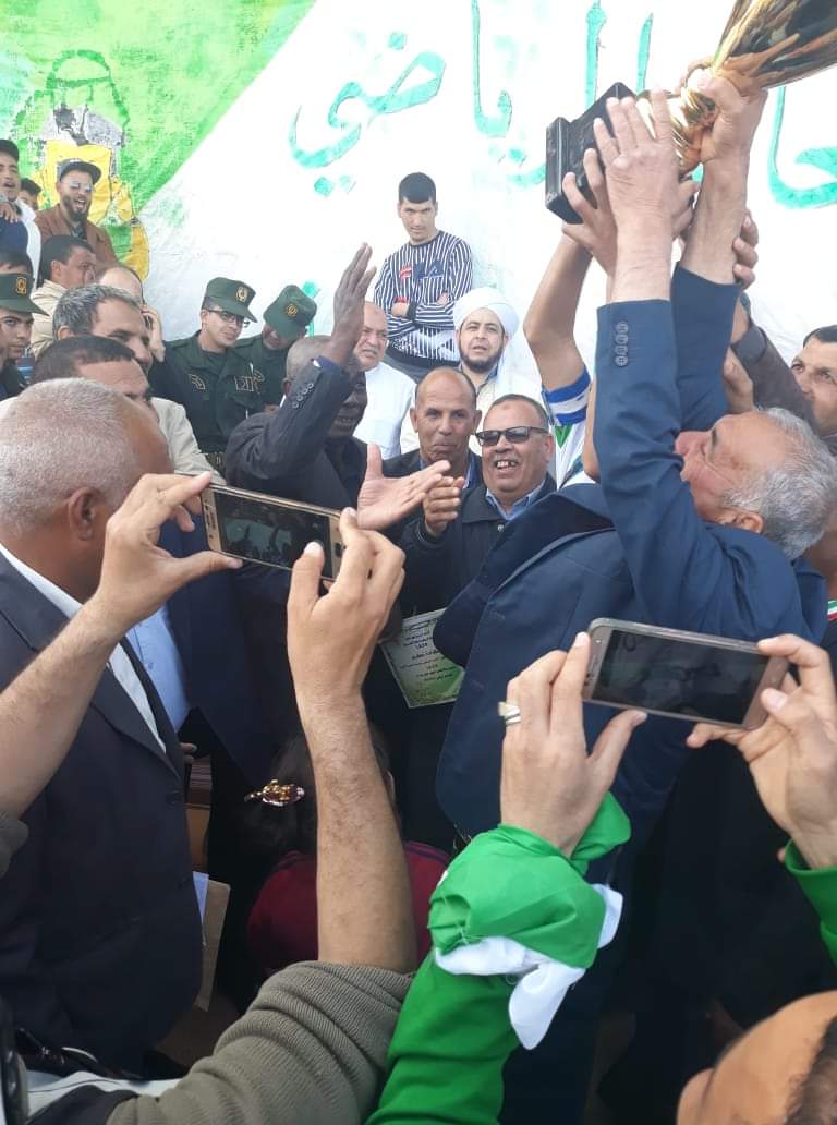 الاتحاد الرياضي لبلدية حاسي الدلاعة بطل القسم الجهوي الثاني " ج "