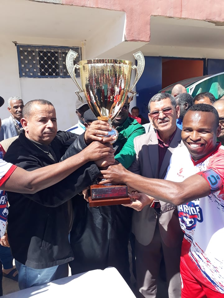 الاتحاد الرياضي لبلدية ورقلة بطل القسم الجهوي الأول  المجموعة "أ" للموسم الرياضي 2020/2019