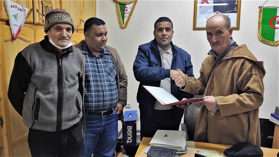 تسليم المهام - الرابطة الولائية لكرة القدم الأغواط -