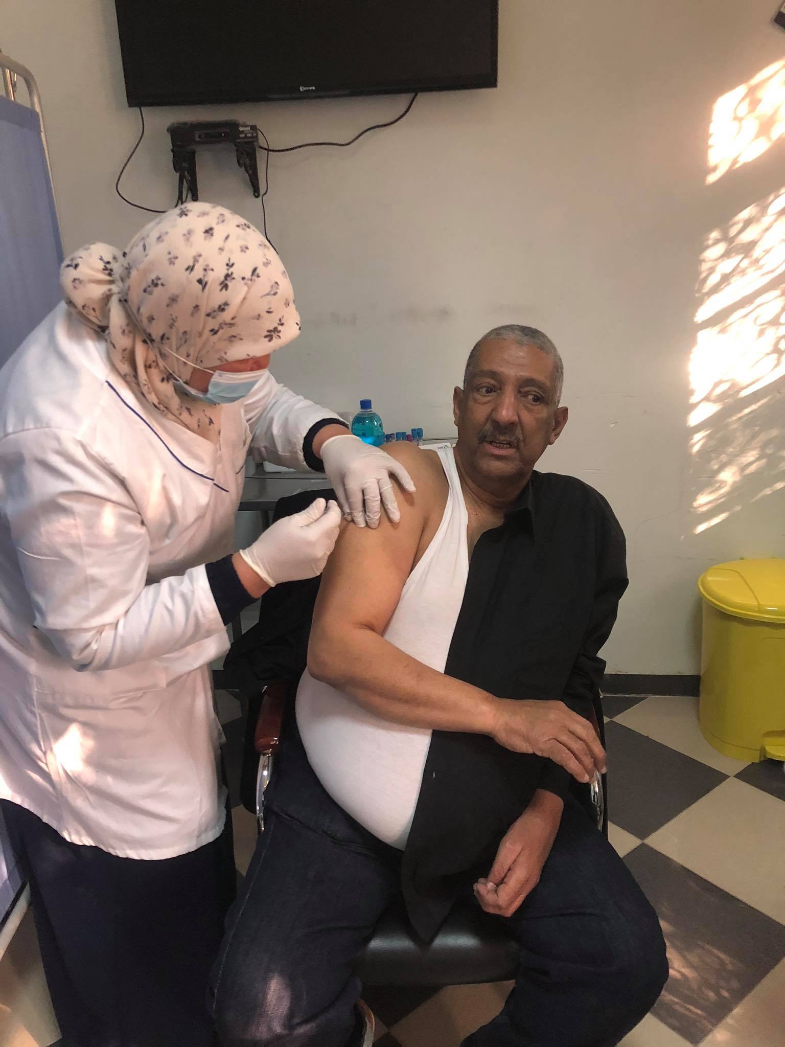 رئيس الرابطة يتلقى اللقاح المضاد لكوفيد -19 الجرعة الثانية