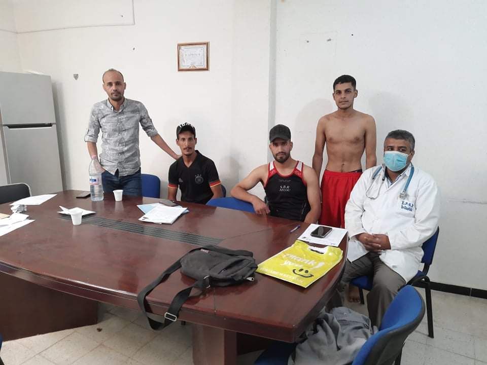 الفحص الطبي للحكام الجهويين.