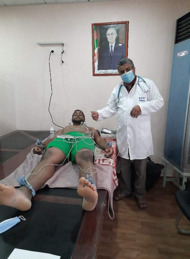 الفحص الطبي للحكام الجهويين منطقة الوادي 