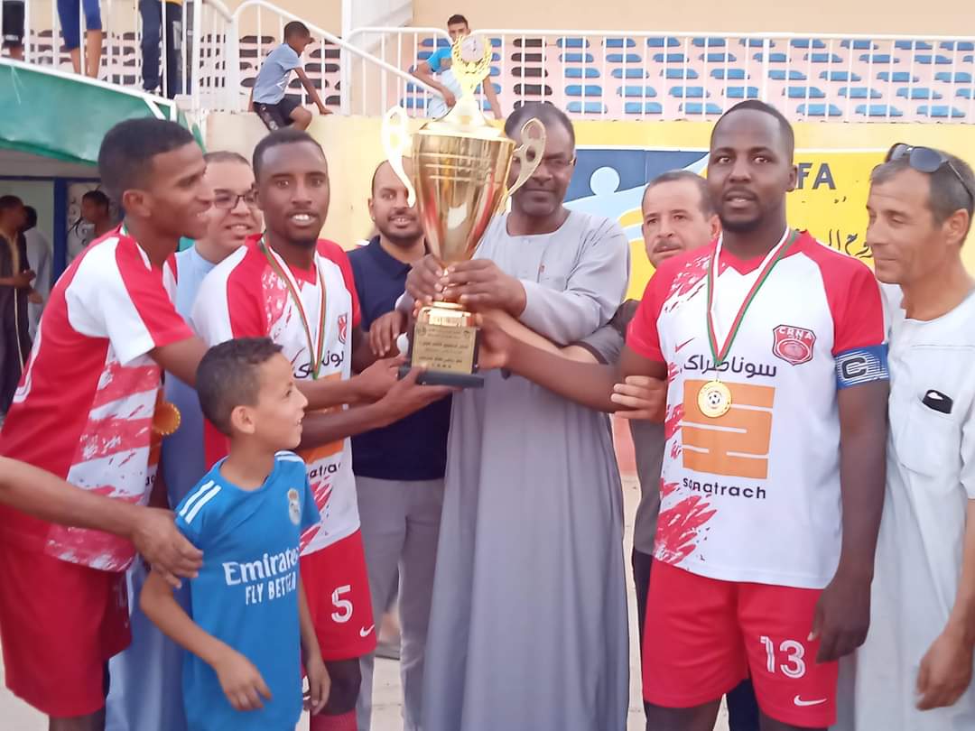 شعار الرياضي نهقار تمنراست إلى الجهوي الأول