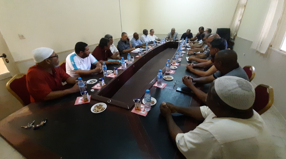 مكتب الرابطة الختامي لموسم 2022/2021