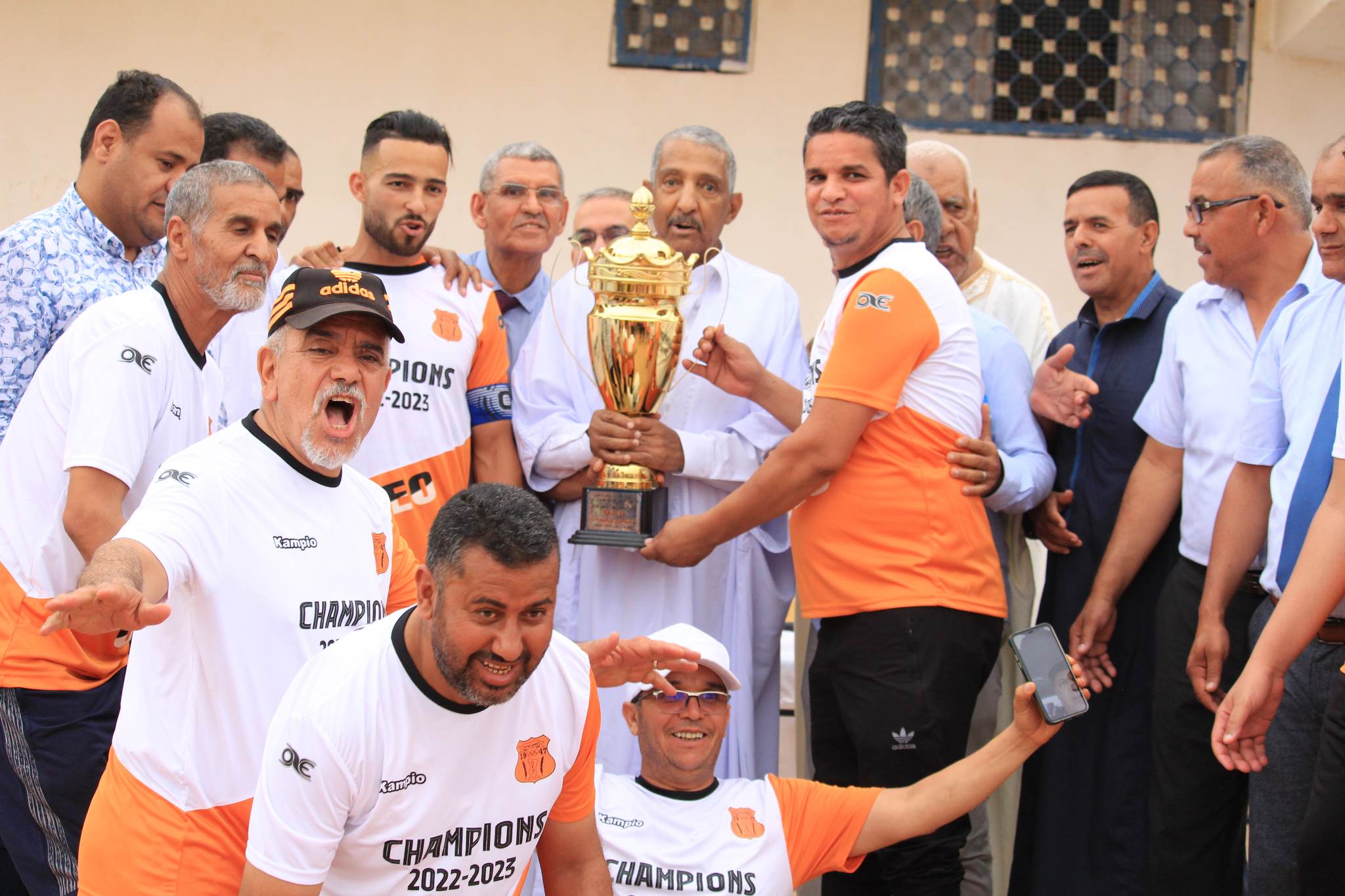 عميد الأندية السوفية أولمبي الوادي إلى قسم ما بين الرابطات 