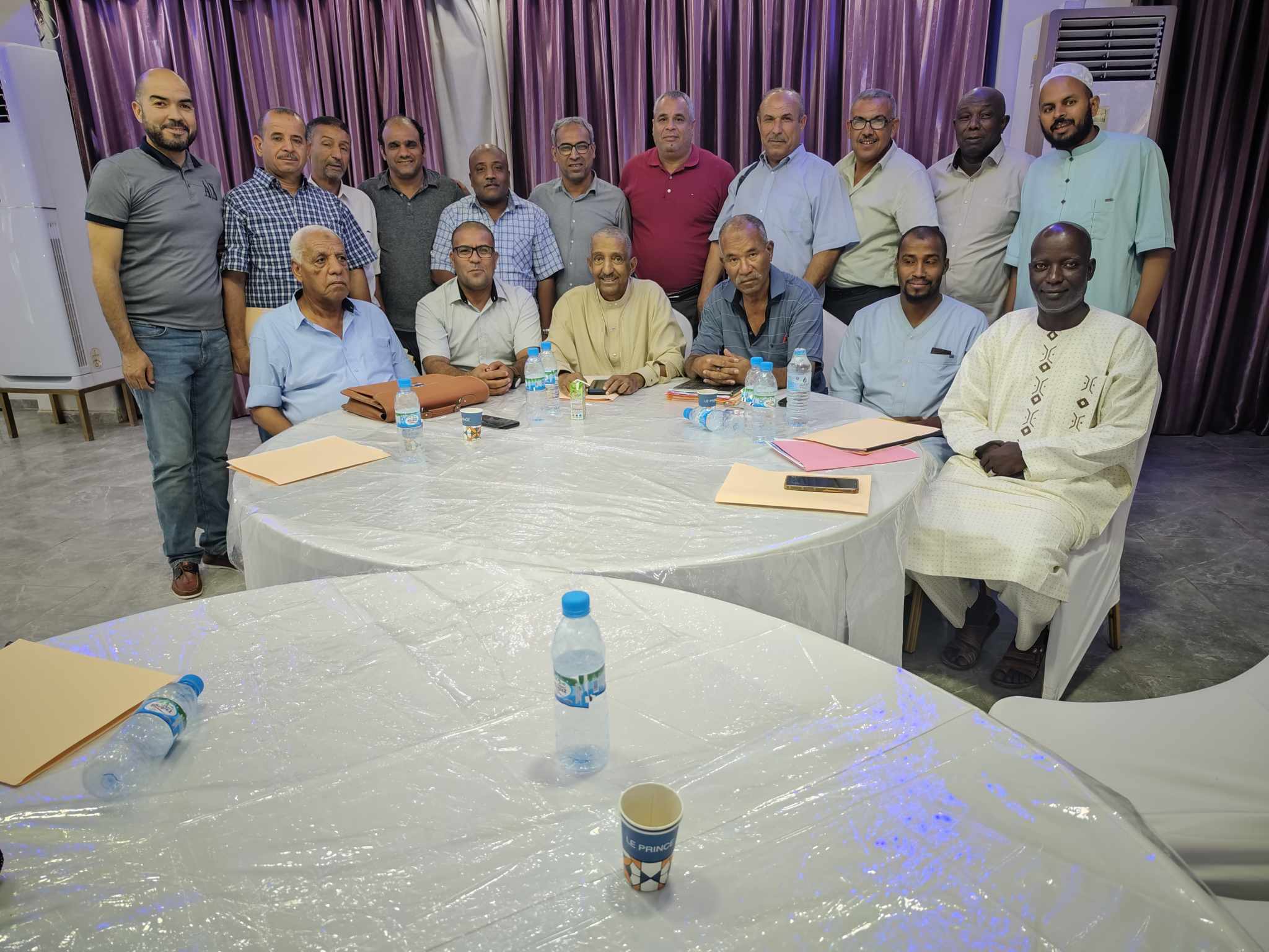 اجتماع مكتب الرابطة الختامي للموسم الرياضي 2023.2022