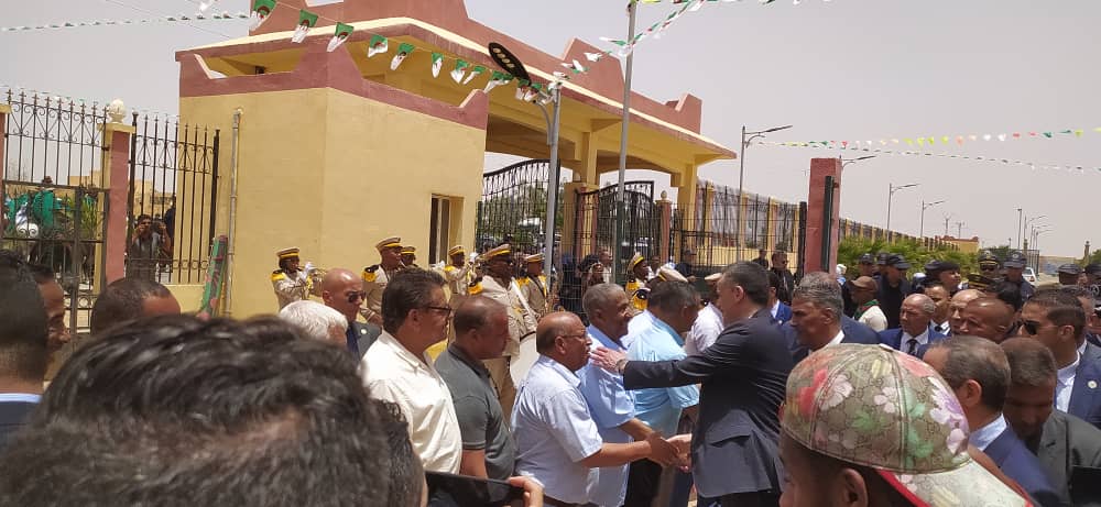 زيارة وزير الشباب والرياضة 