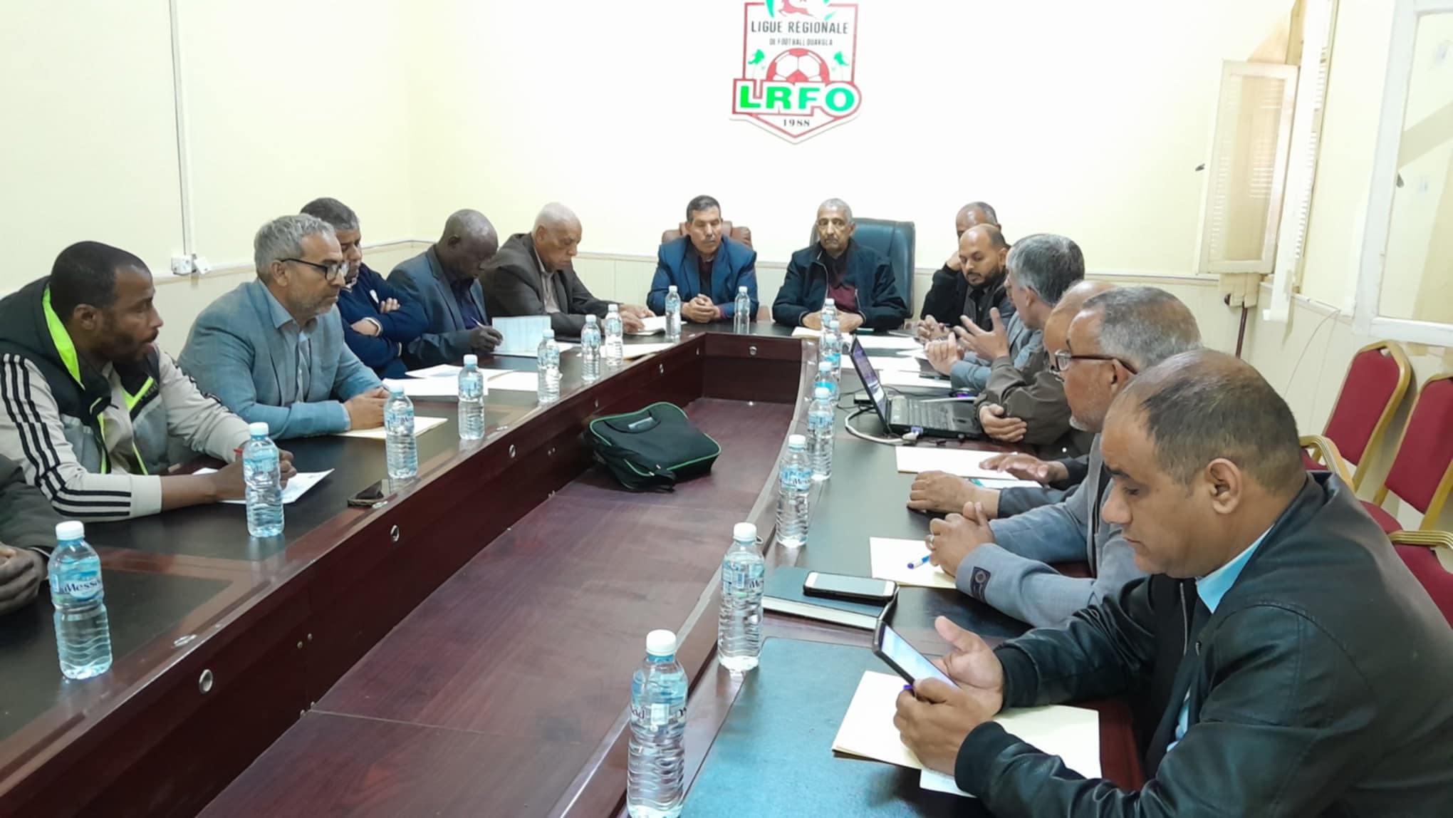 اجتماع مكتب الرابطة الختامي للموسم الرياضي 2024.2023